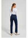 Moodo Temno modre kavbojke z ravnimi hlačnicami Moodo