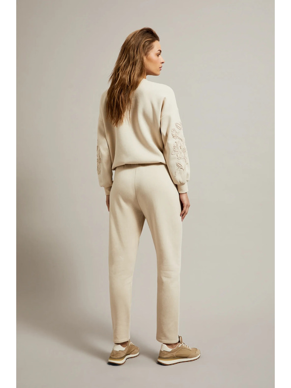 Moodo Bežaste trenirka hlače Moodo