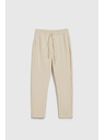 Moodo Bežaste trenirka hlače Moodo