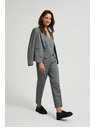 Moodo Elegantne cigaretne sive hlače Moodo