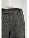 Moodo Sive hlače z ravnimi hlačnicami v vzorcu Moodo