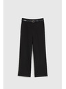 Moodo Črne hlače z gubami Moodo