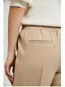 Moodo Elegantne bež hlače Moodo