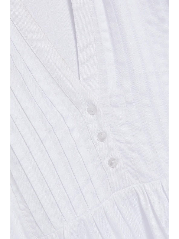 Moodo Srajca z dolgimi rokavi bela Moodo