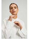 Moodo Elegantna viskozna srajca bela Moodo