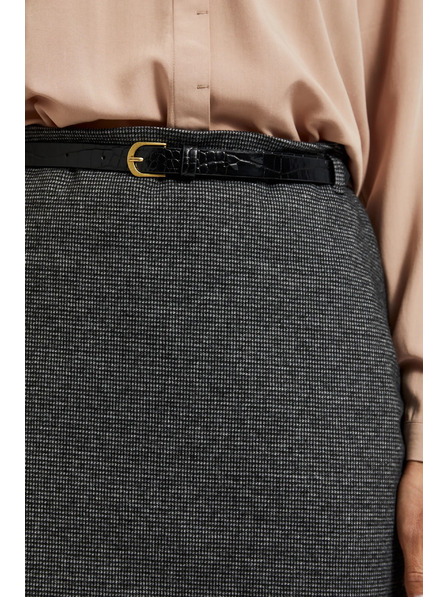 Moodo Svinčena krila do kolen siva Moodo