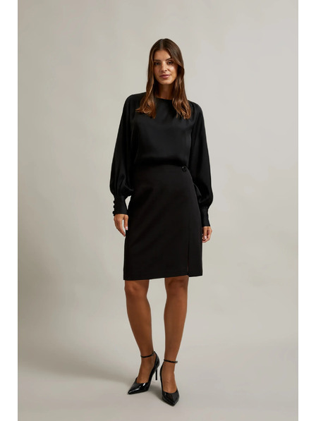 Moodo Svinčena krila z okrasnim gumbom črna Moodo