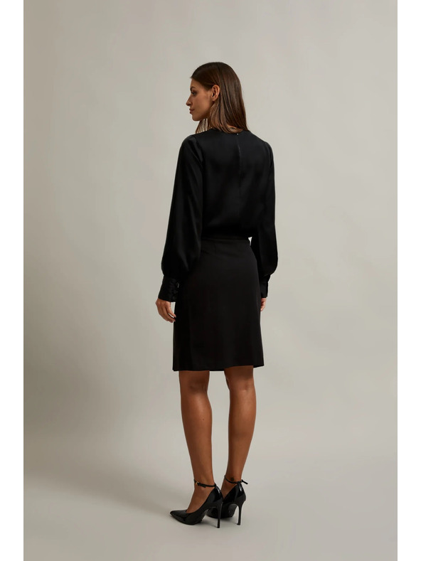 Moodo Svinčena krila z okrasnim gumbom črna Moodo