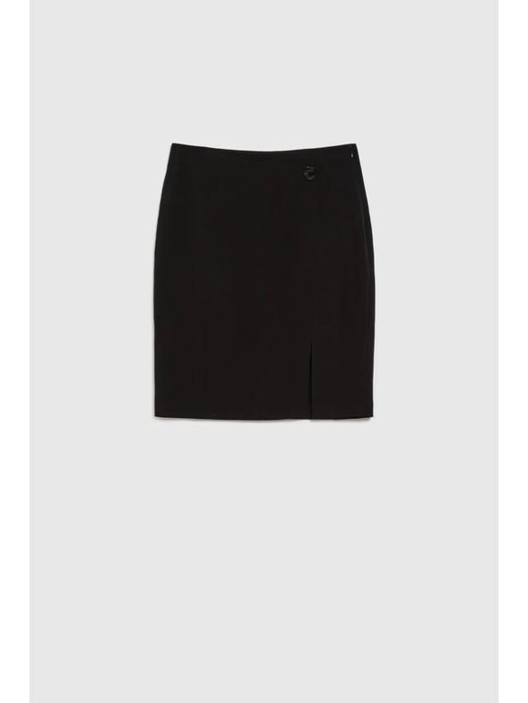 Moodo Svinčena krila z okrasnim gumbom črna Moodo