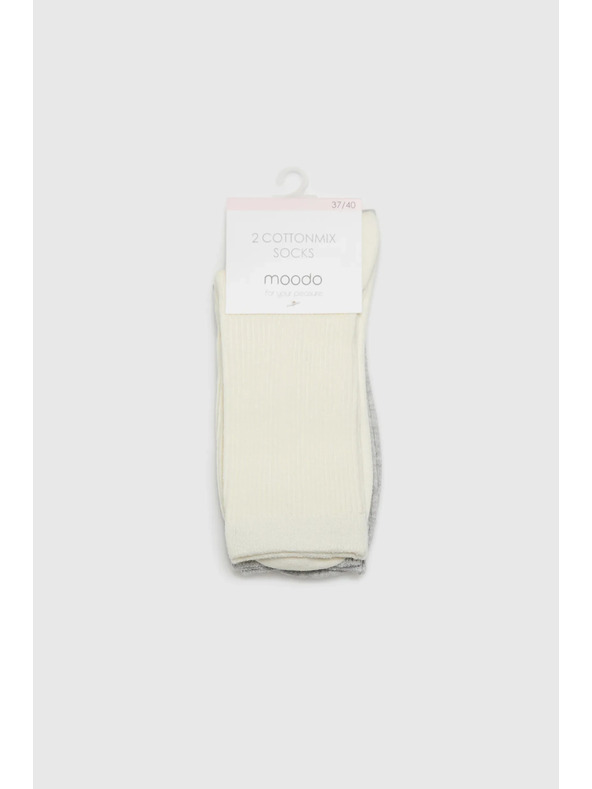 Moodo 2x pakiranje bombažnih nogavic Moodo