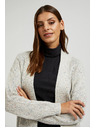 Moodo Bež kardigan do polovice stegna Moodo