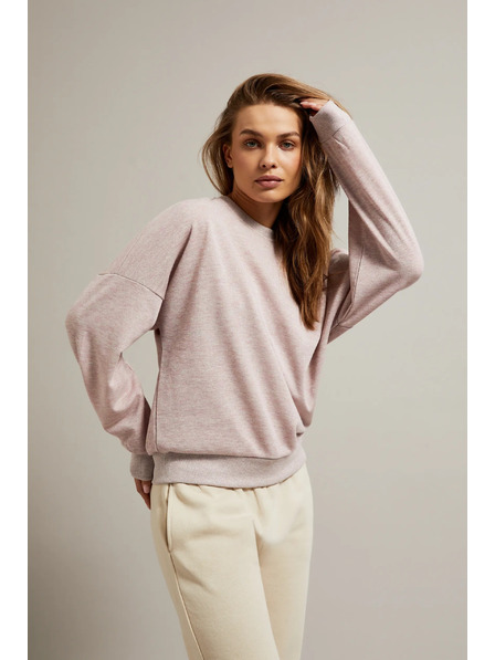 Moodo Rožasta jopa z odprtimi hrbtnimi detajli Moodo