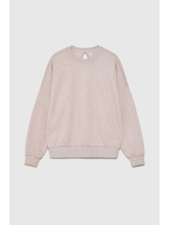 Moodo Rožasta jopa z odprtimi hrbtnimi detajli Moodo