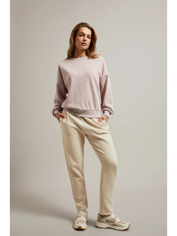 Moodo Rožasta jopa z odprtimi hrbtnimi detajli Moodo