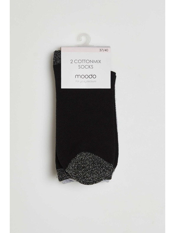 Moodo 2-delni komplet nogavic z metalnim nizom Moodo