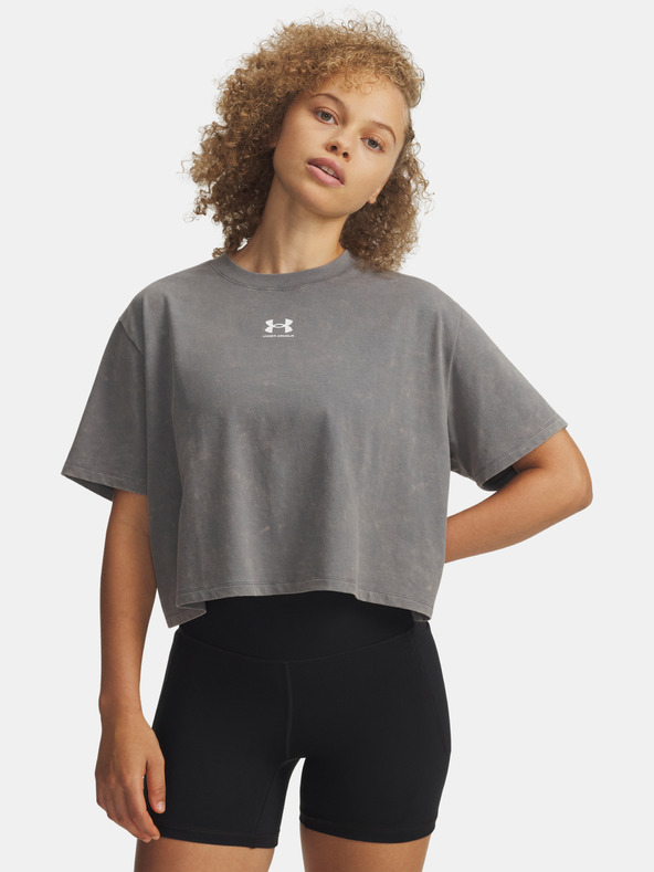 Under Armour Ženska majica Under Armour UA Rival Boxy Tee Wash