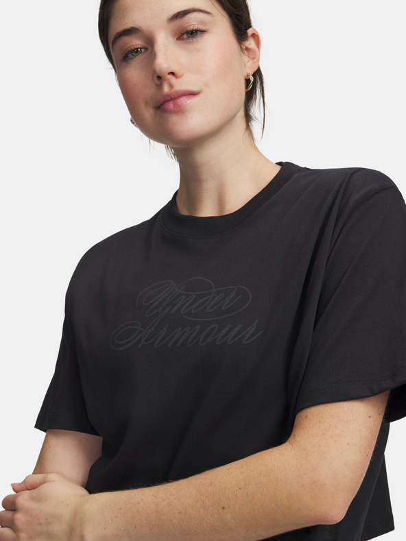 Under Armour Ženska majica Under Armour UA W SCRIPTHEART CROP SS