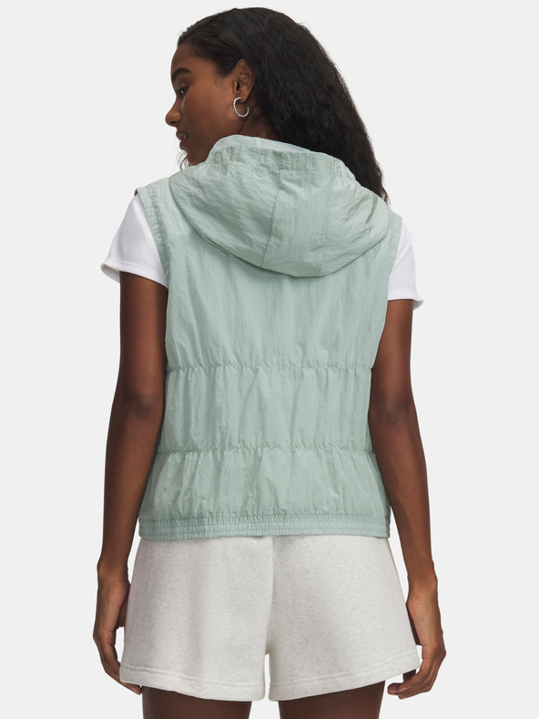 Under Armour Ženski jopič Under Armour UA Rival Woven Ruched Vest