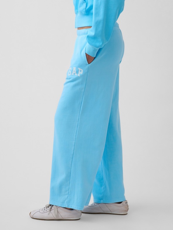 GAP Trenirka z logom Wide-Leg GAP