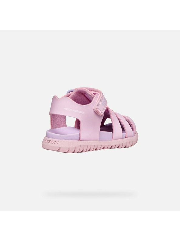 Geox Rožnate dekliške sandale Geox Sandal Fusbetto