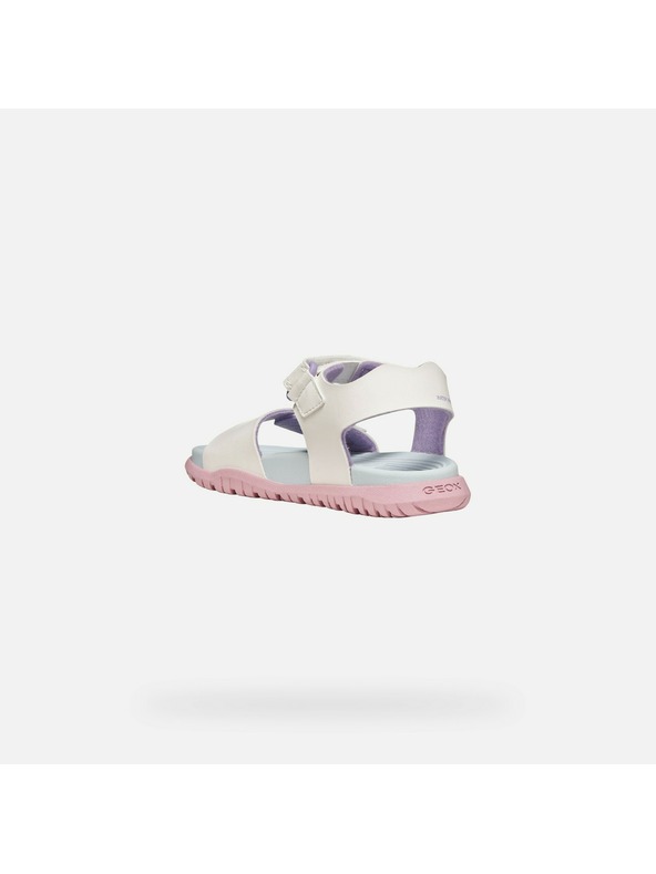 Geox Bele dekliške sandale Geox Sandal Fusbetto