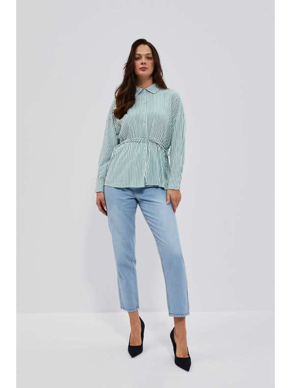 Moodo Ženska črtasta srajca Moodo