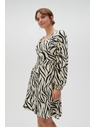 Moodo Ženska vzorčasta obleka Moodo