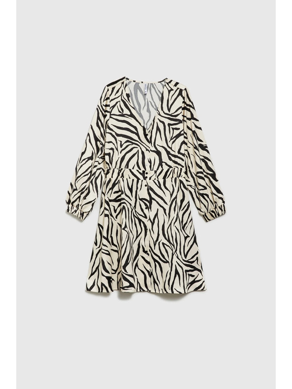 Moodo Ženska vzorčasta obleka Moodo