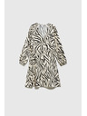 Moodo Ženska vzorčasta obleka Moodo