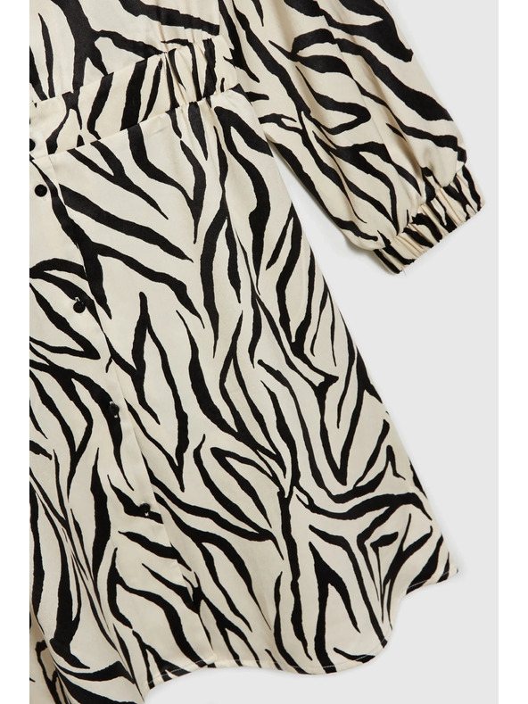 Moodo Ženska vzorčasta obleka Moodo