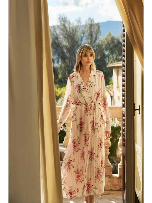 Moodo Moodo Ženska cvetlična obleka