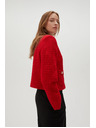 Moodo Moodo Rdeča jakna z gumbi Moodo