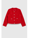 Moodo Moodo Rdeča jakna z gumbi Moodo