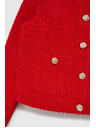 Moodo Moodo Rdeča jakna z gumbi Moodo