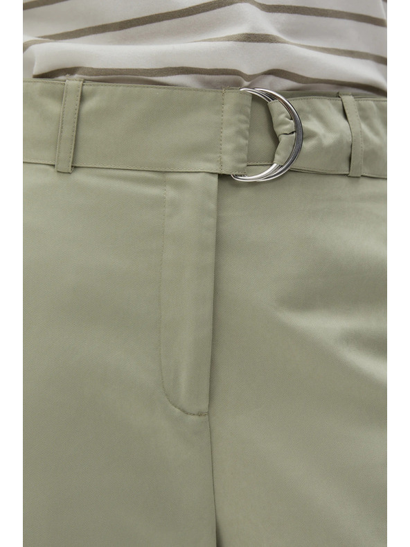 Moodo Svetlo zelene ženske hlače Moodo