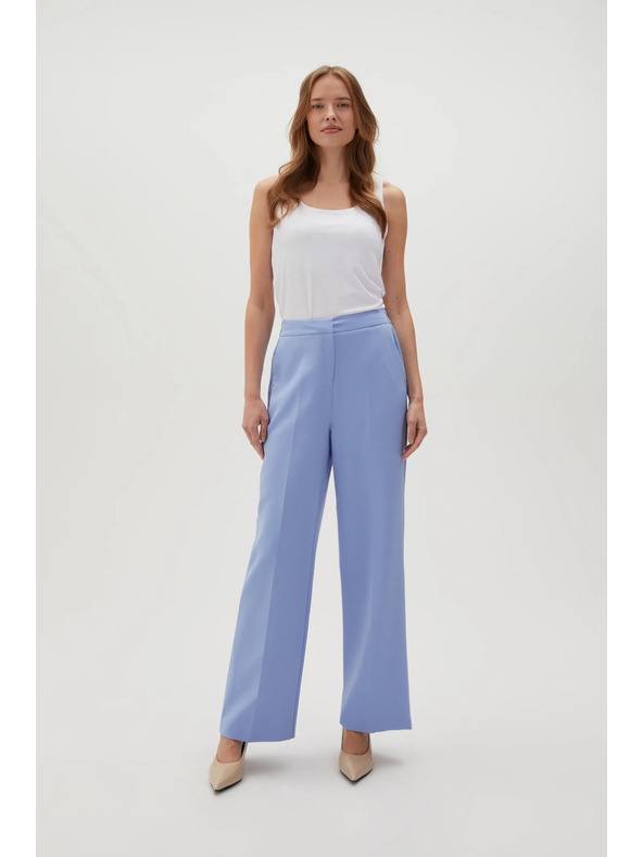 Moodo Modre ženske hlače Moodo