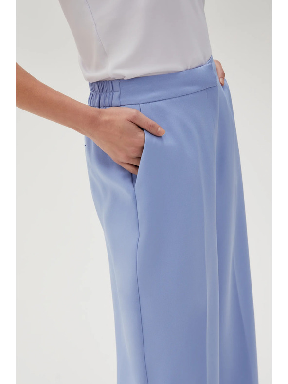 Moodo Modre ženske hlače Moodo