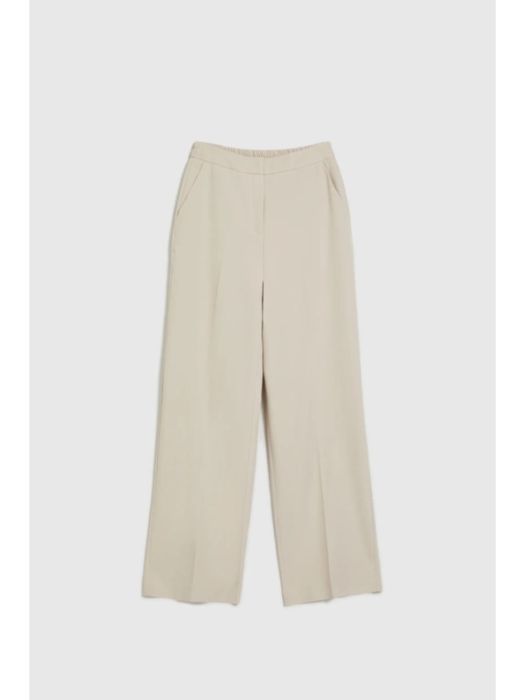 Moodo Moodo Beige Ženske hlače