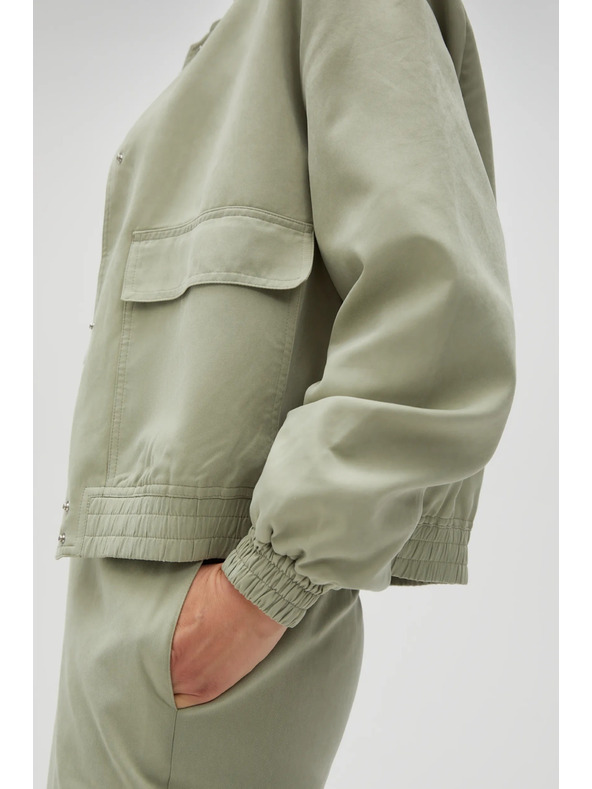 Moodo Svetlo zelena ženska jakna Moodo