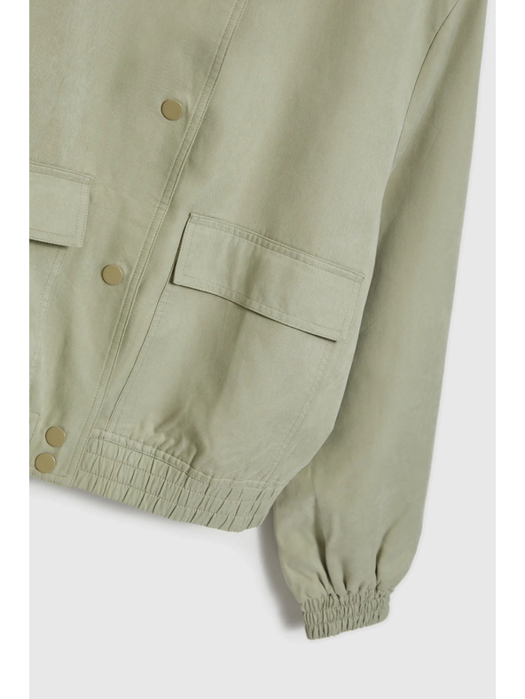 Moodo Svetlo zelena ženska jakna Moodo