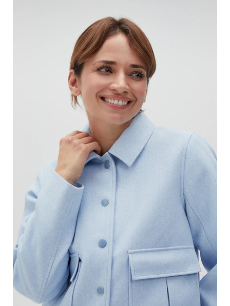 Moodo Svetlo modra ženska jakna Moodo