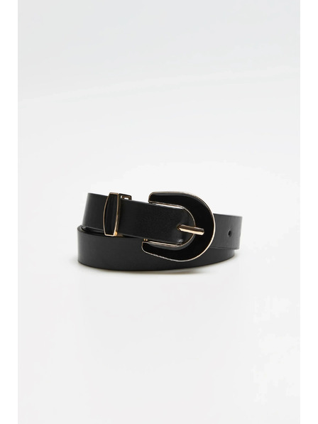 Moodo Črn ženski pas Moodo