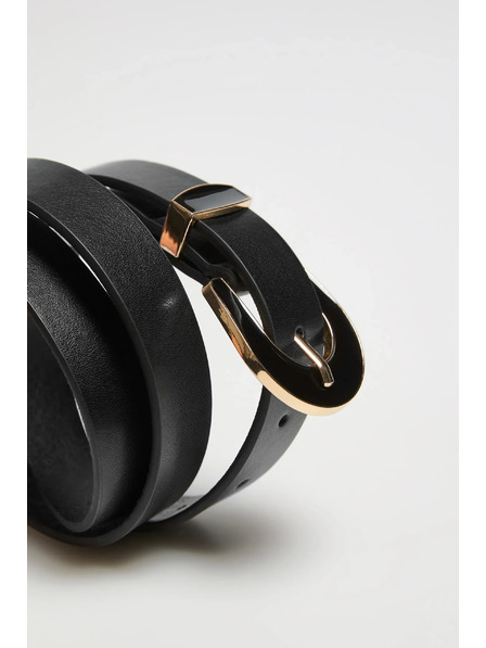 Moodo Črn ženski pas Moodo