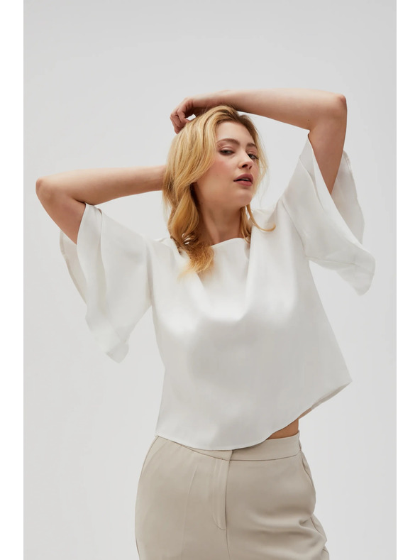 Moodo Dámske tričko biele Moodo