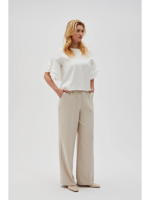 Moodo Dámske tričko biele Moodo