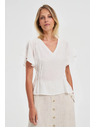Moodo Bela ženska srajca Moodo