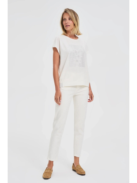 Moodo Bela ženska majica Moodo