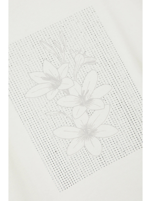 Moodo Bela ženska majica Moodo