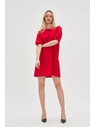 Moodo Rdeče ženske obleke Moodo