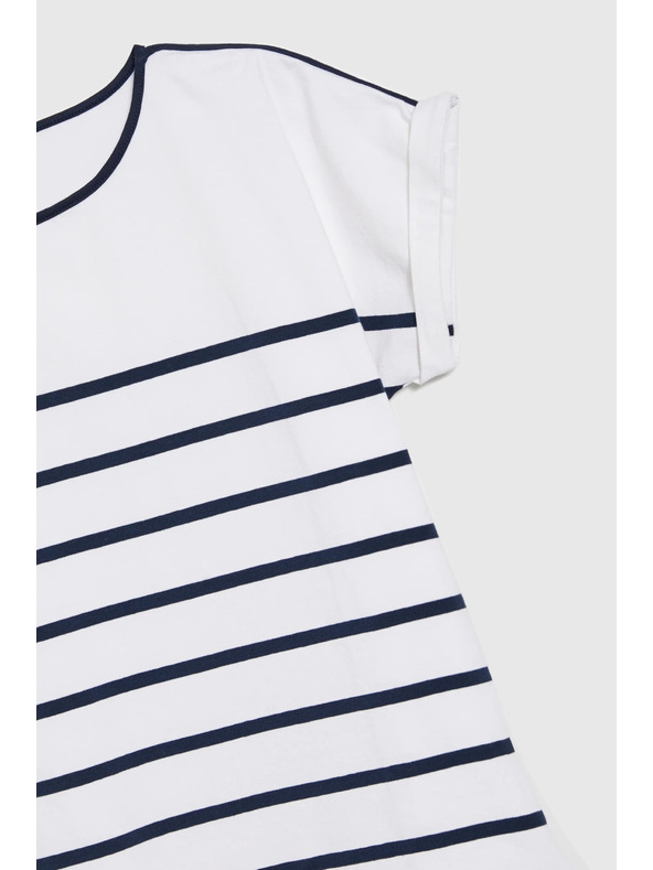 Moodo Temno modra ženska majica Moodo